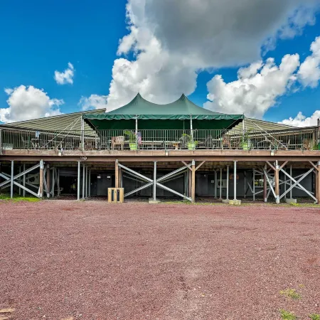Walk to Wolf Run Lake: Cottage w/ Furnished Deck