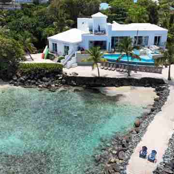 ONE BEACH ROAD; 6 Bedroom, 5 1/2 Bath Beachfront Oasis St Thomas VI Hotel Exterior