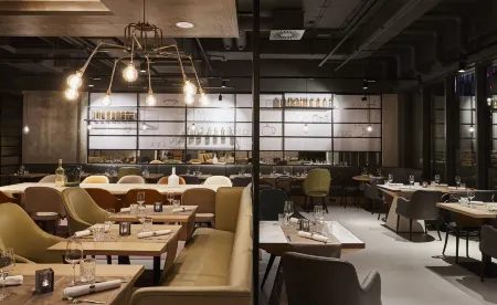 Hotel Indigo Berlin - East Side Gallery Отели рядом с достопримечательностью «World Time Clock»