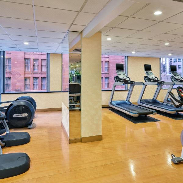Hotel gym accommodation in Denver Colorado