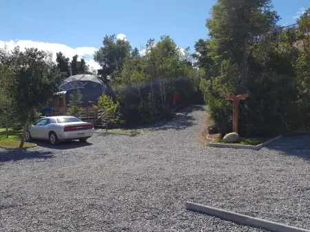 Jardín de Domos Pucón. Domes for 4  passengers.