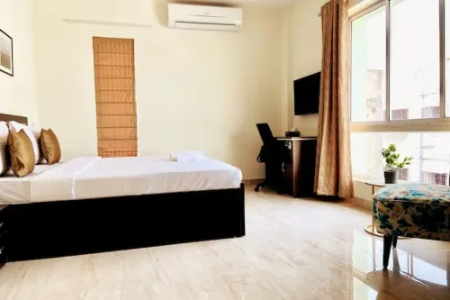 BluO Lake View 1BHK New Town - Terrace Garden, Gym