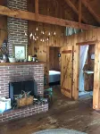 Charming Waterfront Cabin with Mountain View and Private Beach Access!