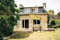 Typical Breton stone fisherman's cottage