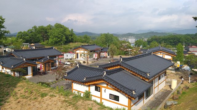 한옥마을 외부 전경