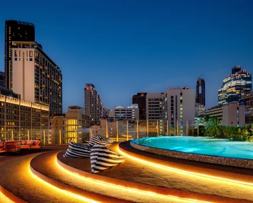 Aiden Surawong Bangkok Hoteles cerca de Estación de MRT - Sam Yan