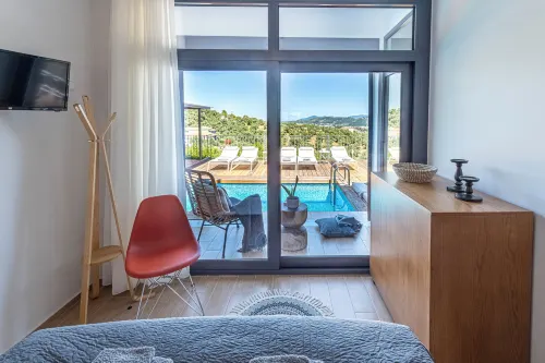 Superior 3-Bedroom Villa Cassiope with Private Pool and Breathtaking Sea Views