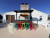 Pool, Roof Top Bar, Waterfront, Sunsets, Sleeps12-15, Lbi Beach Passes,Fire Pit - 4-Star