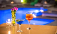 Elounda Garden Suites Heated Pool - bar