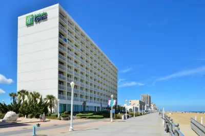 Holiday Inn Express & Suites VA Beach Oceanfront Hotels near Walmart Supercenter