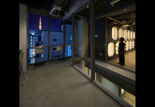 9h 나인 아워스 하마마츠초 캡슐 내부