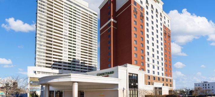 Courtyard Atlantic City Beach Block Hotels in Atlantic County