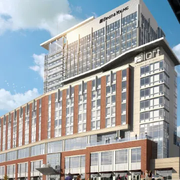 Aloft Cleveland Downtown Отели рядом с достопримечательностью «Станция метро "Тауэр-сити - Паблик-сквер"»