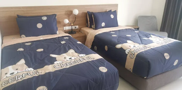 ห้องเตียงควีน-อนุญาตให้นำสัตว์เลี้ยงเข้าพัก