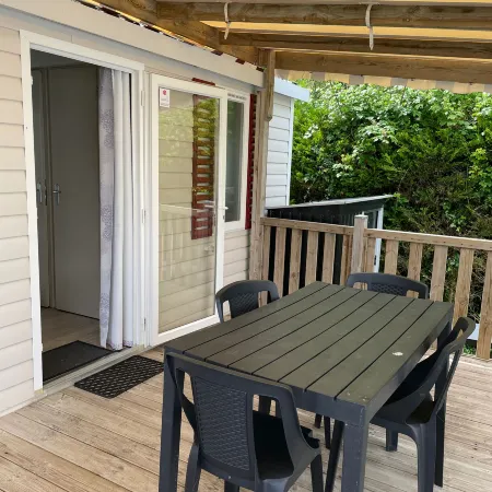 Quiet mobile home - 3 Bedrooms - Family Camping JF402