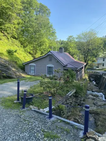 Plum Crooked Poet’s Cottage ~  Once Upon A Time ~ Alpine Charm ~ Not Damaged ~