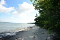 Lake Superior Lakefront Cabin w/ Private Beach Trail, Game Room & 4Br Remodel - 3-Star