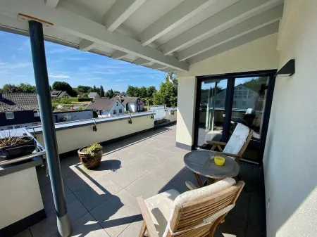 Attraktive Ferienwohnung auf den Höhen der Nordeifel