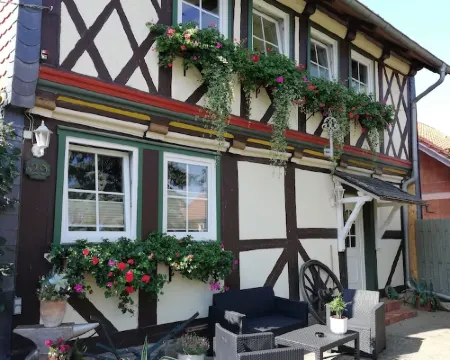 Apartment in the historic half-timbered house on the beautiful Harz Hotels in Ilsenburg