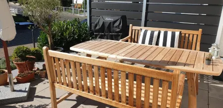 Bright new apartment with dream view modern, comfortable with train connection