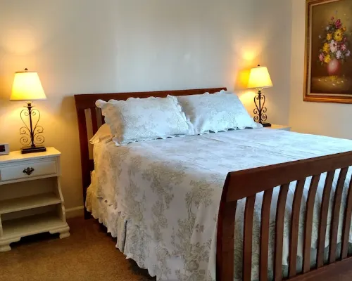 The Garden Suite has beautiful views of forests and pastures! It is dog friendly Hotels in Ferndale