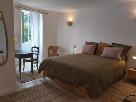 Charming detached house with private pool near St-Emilion. Отели в г. Сен-Сюлпис-де-Фалеран