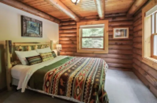 Log Cabin on Lake on 3 Acres of Total Seclusion