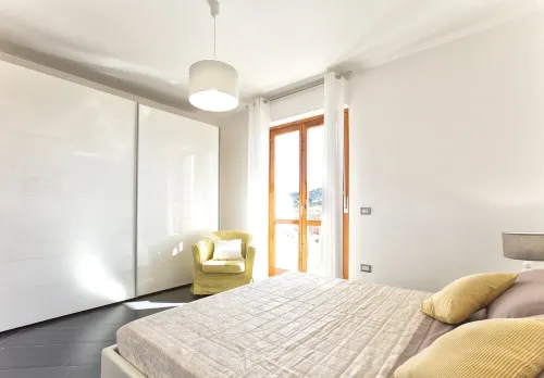 Spectacular new penthouse with sea and green view, 5th floor, with free wi-fi