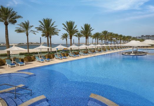 힐튼 두바이 팜 주메이라 객실 전망