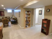 Newly finished basement apartment with private entrance in Columbus Indiana.