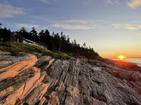 Ocean View, a 2 BR cottage on Bailey Island