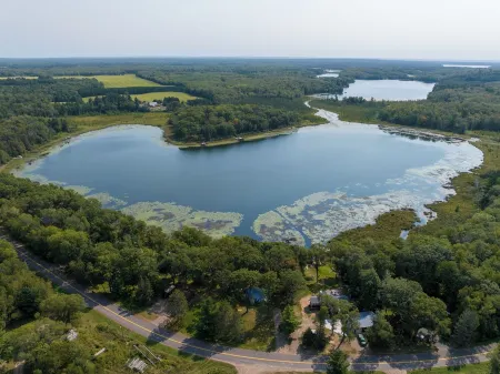 Cozy Cabin in Beautiful Sarona, WI in the Long Lake Area
