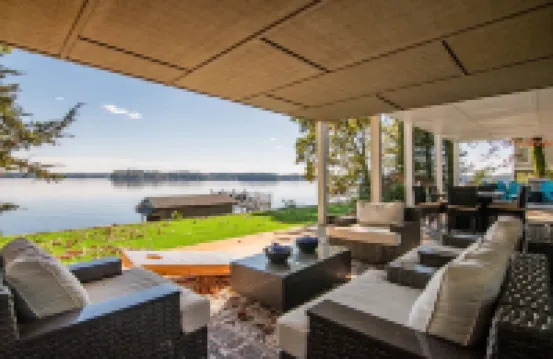 Remodeled Lake Retreat w/ expansive main lake views with amazing amenities!