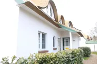 Exclusive apartment on two floors near the beach with a fireplace