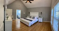 Peaceful Mountain Home: backs to a private fishing pond on two acres