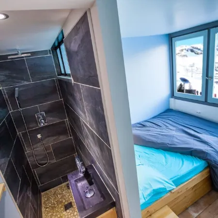Apartement in the center of Tignes The LAC, at the foot of the slopes, 6 / 8p