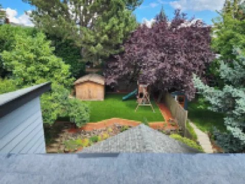 5-BDR w/ Rooftop Views, Covered Deck & Spacious Backyard–Prime Central Location!