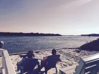 Beautiful ICW views!  Private pier, pool, hot tub, fire pits, and more! Hotels in Holden Beach