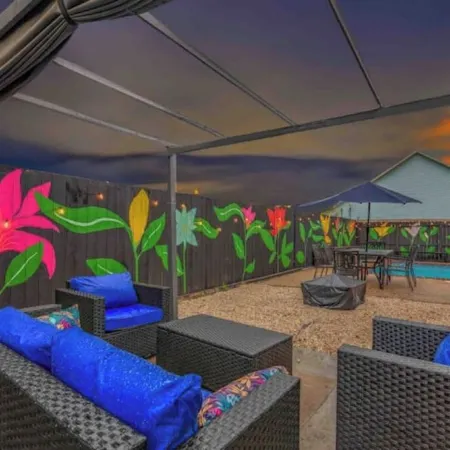 Stylish Boho Home-5Brs- amazing Pool-Patio- 2tvs- DeerPark