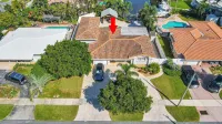 Luxury Waterfront house/ Heated pool in paradise Hotels near Pompano Beach Airpark