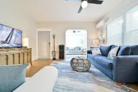 Beachy 3-bedroom house with WiFi and AC in walkable Margate