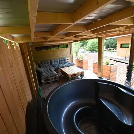 Ecological Holiday Home Near Durbuy with Nordic Bath