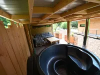 Ecological Holiday Home Near Durbuy with Nordic Bath - 3-Star