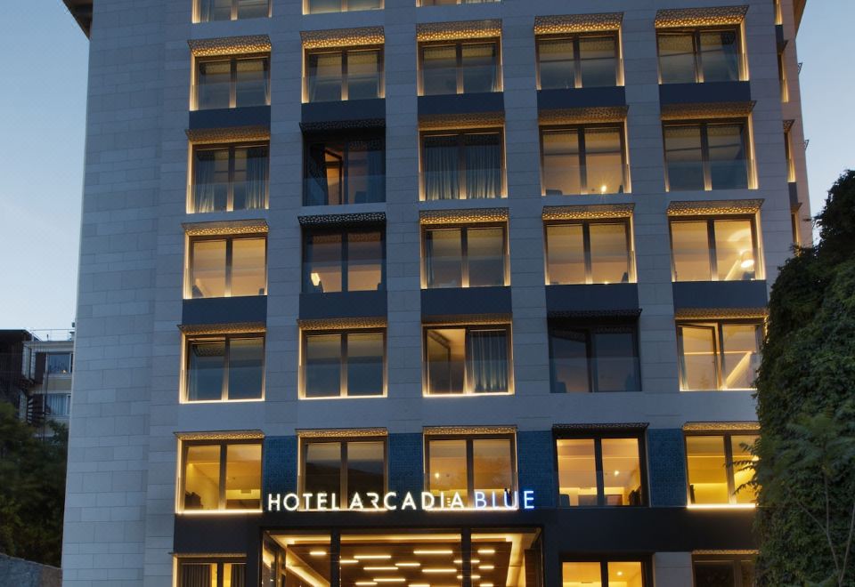 호텔 아카디아 블루 이스탄불의 루프탑 테라스 전경