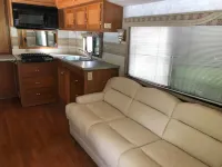 Private 1-Bedroom RV with Full Hookups and Direct Bus to NYC Manhattan Only 2 Blocks Away Hotels in Cranford