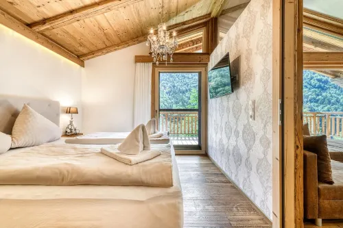 Dahoam Appartments 3-zimmer mit Balkon Zimba Hotels in Burserberg