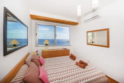 Spinola Bay Top Floor Seafront 3 Bedroom Apartment with Panoramic Sea Views - by Getawaysmalta