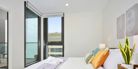 Kozyguru | Moonee Ponds | Modern 1 Bed Apt Parking Отели в г. Муни Пондс