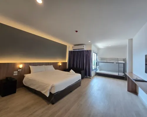 โรงแรมมณี มันตรา กาญจนบุรี โรงแรมใกล้ถ. ปากประ