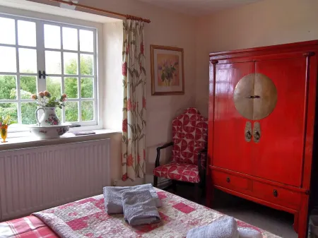 Parsonage Farm Stables, with stunning views down to the sea